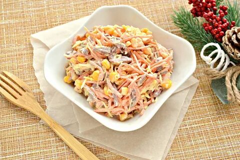 Рецепт корейской морковки с курицей