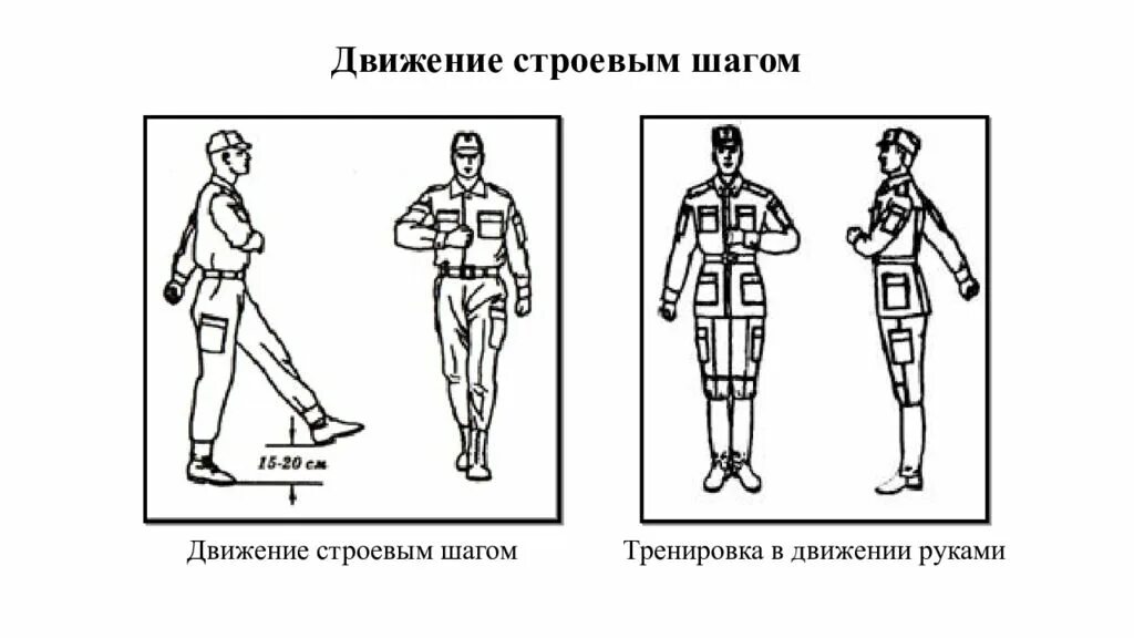 Строевая подготовка движение строевым шагом. Движение строевым лагом. Упражнения строевым шагом. Движение строевым шагом на месте. Укажите требуемый темп движения строевым шагом