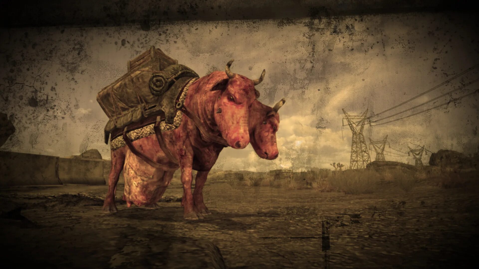 Fallout 4 брамин в поселении