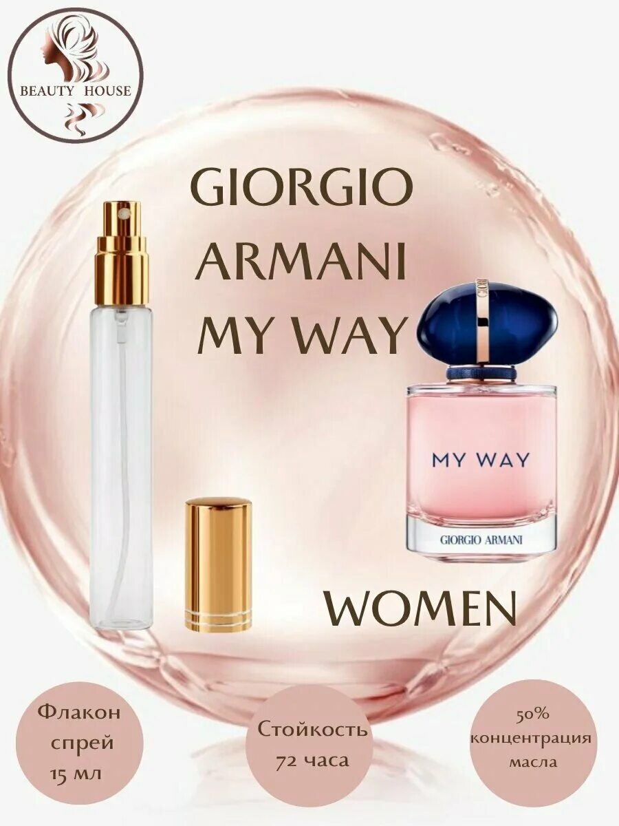 Армани май вэй описание. Армани му Вэй духи. My way Giorgio Armani. Духи Armani my way. Духи Джорджио Армани май Вей.