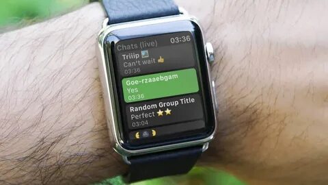 Whatsapp на apple watch 9