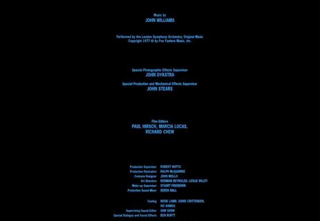 End credits