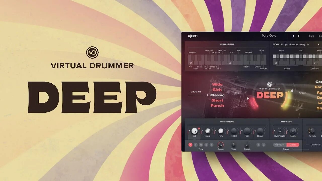 Ujam virtual drummer. Ujam drummer vst. ujam - virtual drummer solid. плагины ujam - virtual drummer deep 2.1.1 vsti, aax x64.