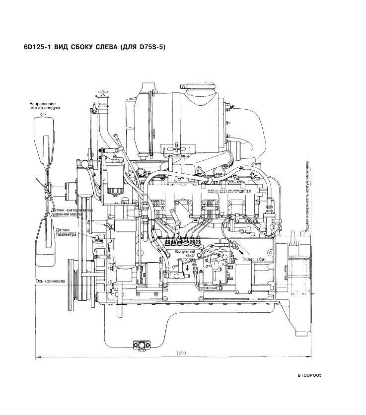 Дизельные двигатели эксплуатация ремонт. 6d125 Komatsu двигатель каталог запчастей. Схема двигателя Комацу 355. Комацу двигатель 6d125. Схема двигателя Коматсу 275.
