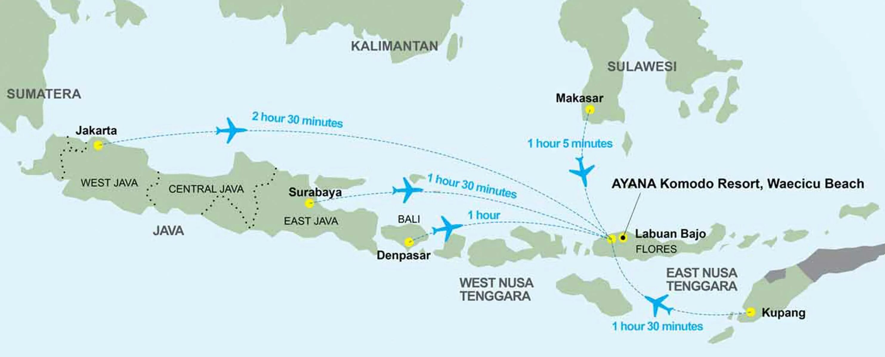 Ява Бали расстояние. Расстояние от Денпасара до Джакарты. Surabaya расстояние от Бали. Бали Лабуан Баджо на карте.