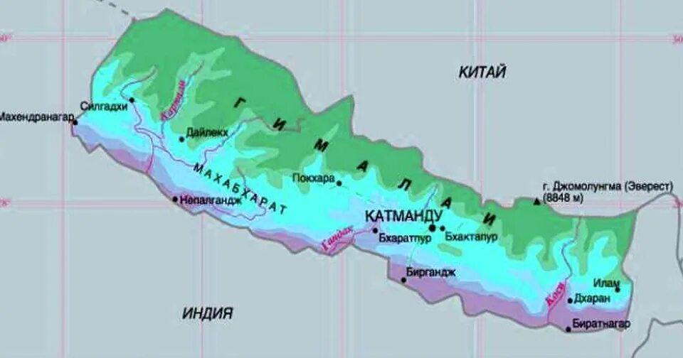 В какой стране находятся горы гималаи. Карта гор Гималаи. Ледники Гималаев на карте. Гималайские горы на карте.