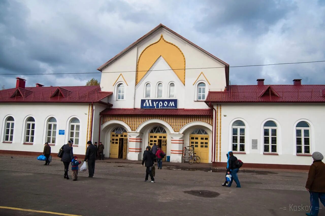 ЖД вокзал Муром-1. Гостиницы рядом, расписание поездов 2025, адрес, сайт, как до