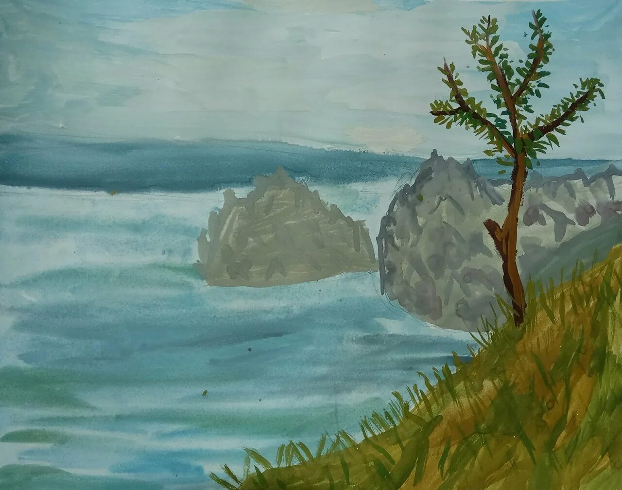 Иллюстрация байкала. Байкал рисунок детский. нарисовать байкал. природа байкала рисунок. рисунки про байкал детские.
