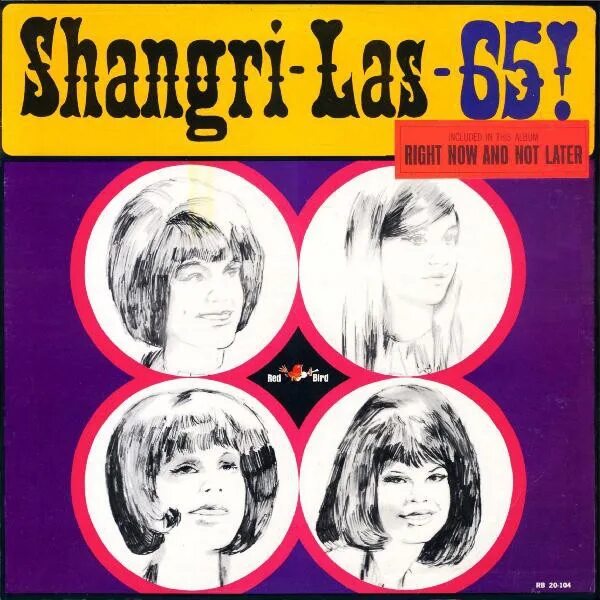 Группа the Shangri-las. The Shangri-las LP. LP la's, the: the la's.