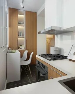 Планировка кухни на балконе в квартире