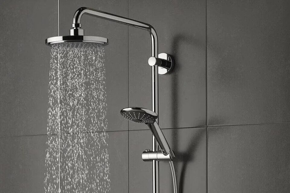 Лейка тропического душа Grohe. Grohe Vitalio Joy 180. Душевая система Ledeme l2408.