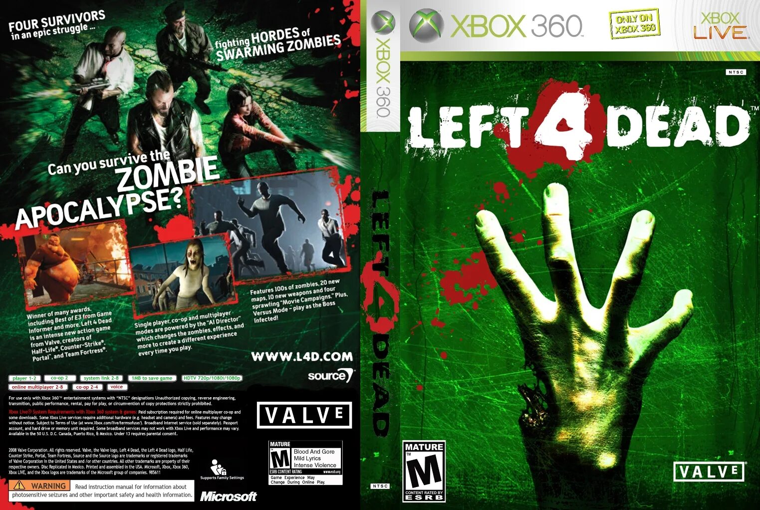 Left 4 Dead 2 Xbox 360. Хбокс 360 left 4 Dead 4. Left 4 Dead 2 Xbox 360 на 2.