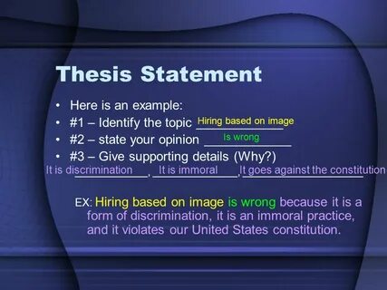 Shall statements