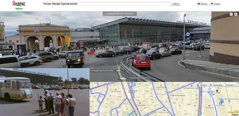 Карта для съемок