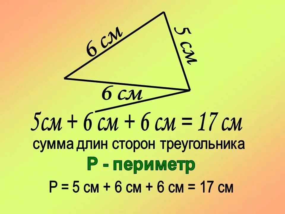 Сумма длин 2 сторон треугольника всегда. Периметр многоугольника. Периметр многоугольника 2 класс. Перипетр многоугольник. Математика 2 класс периметр многоугольника.