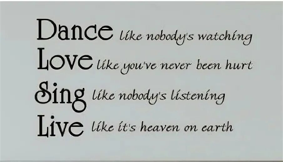 See you dance