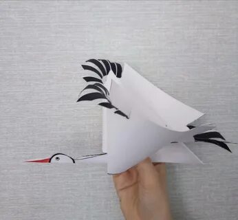 Мастер класс журавлик из бумаги