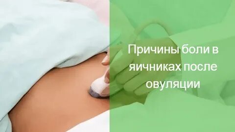 Боль внизу живота у женщин после овуляции