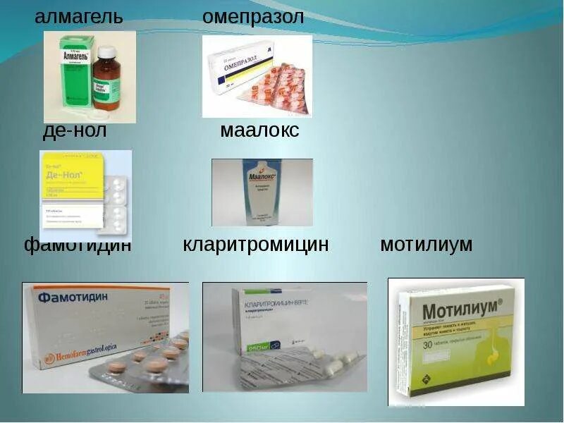 Можно ли принимать де нол и омепразол. Можно ли принимать де нол и омепразол