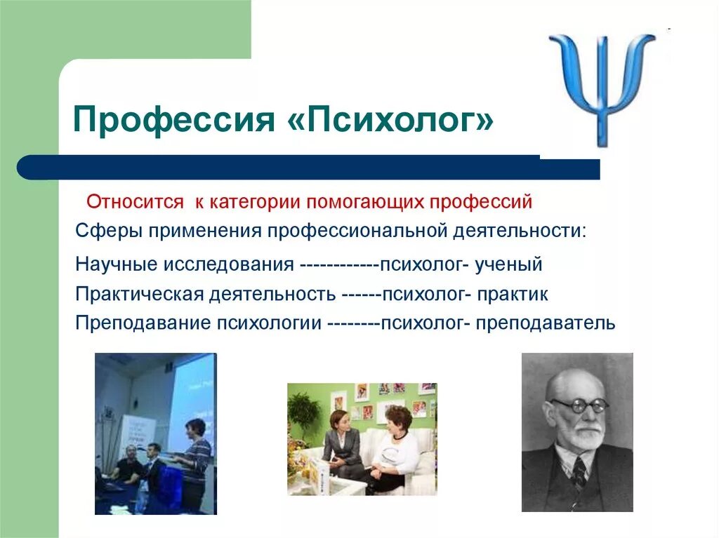 Зачем человеку психолог. Профессия психолог. Специальности психолога. Психолог для презентации. Психология профессии.