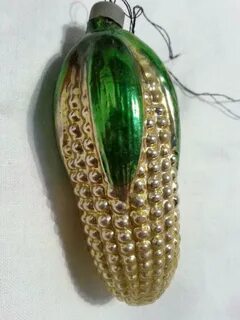 Елочная игрушка кукуруза