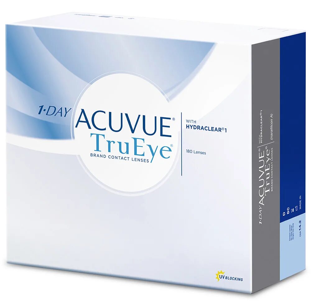 Контактные линзы 2 8 5. Acuvue 1-day trueye. линзы one day acuvue true eye. acuvue trueye 180 линз. 1-day acuvue trueye with hydraclear.