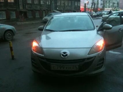 Передние габариты мазда 3