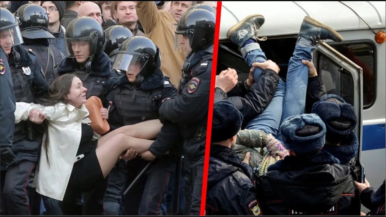 Беспредел полиции в России.