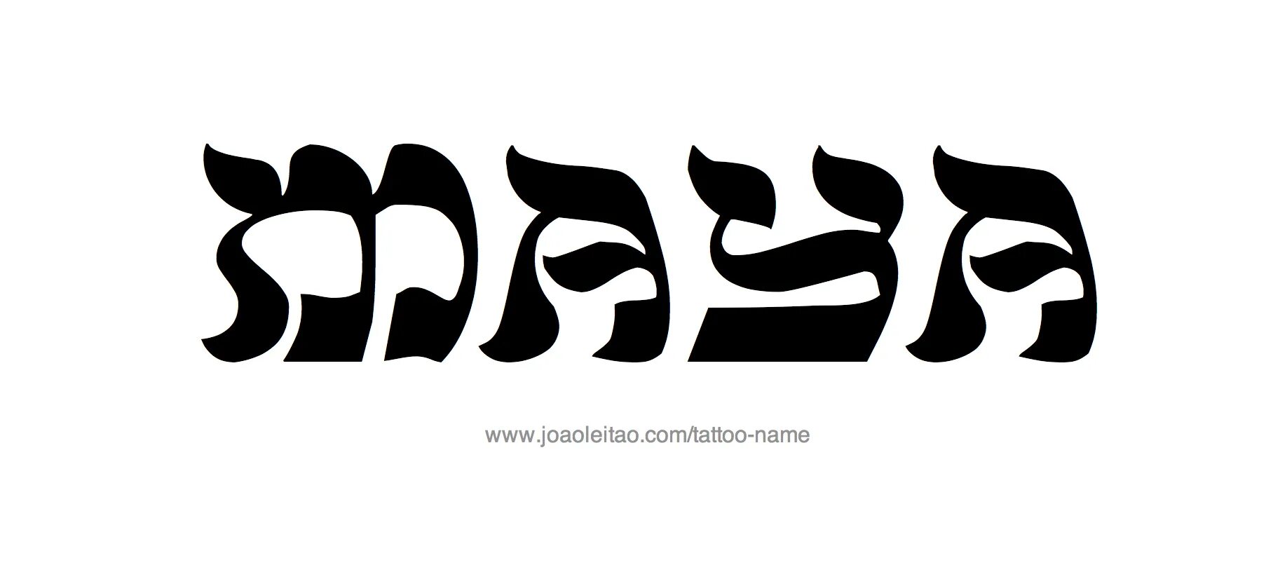 Maya name