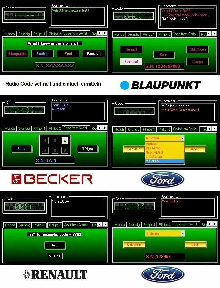 Radio code generator. Blaupunkt radio code. генератор кодов blaupunkt. honda radio code calculator. volkswagen code radio generator программа.