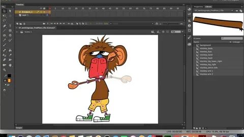 Adobe animate как сделать анимацию