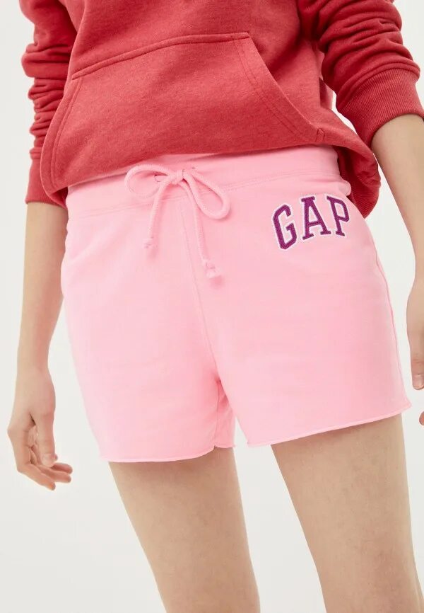 Розовый gap. Шорты gap женские. шорты gap 443297. костюм с шортами gap.
