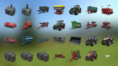 Farming simulator 23 техника