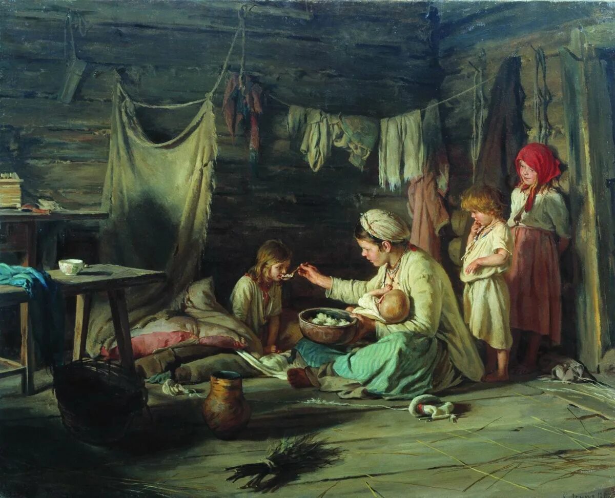 Крестьянская жизнь на руси