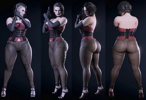 Скачать Resident Evil 3 "Пышная Джилл в корсете"