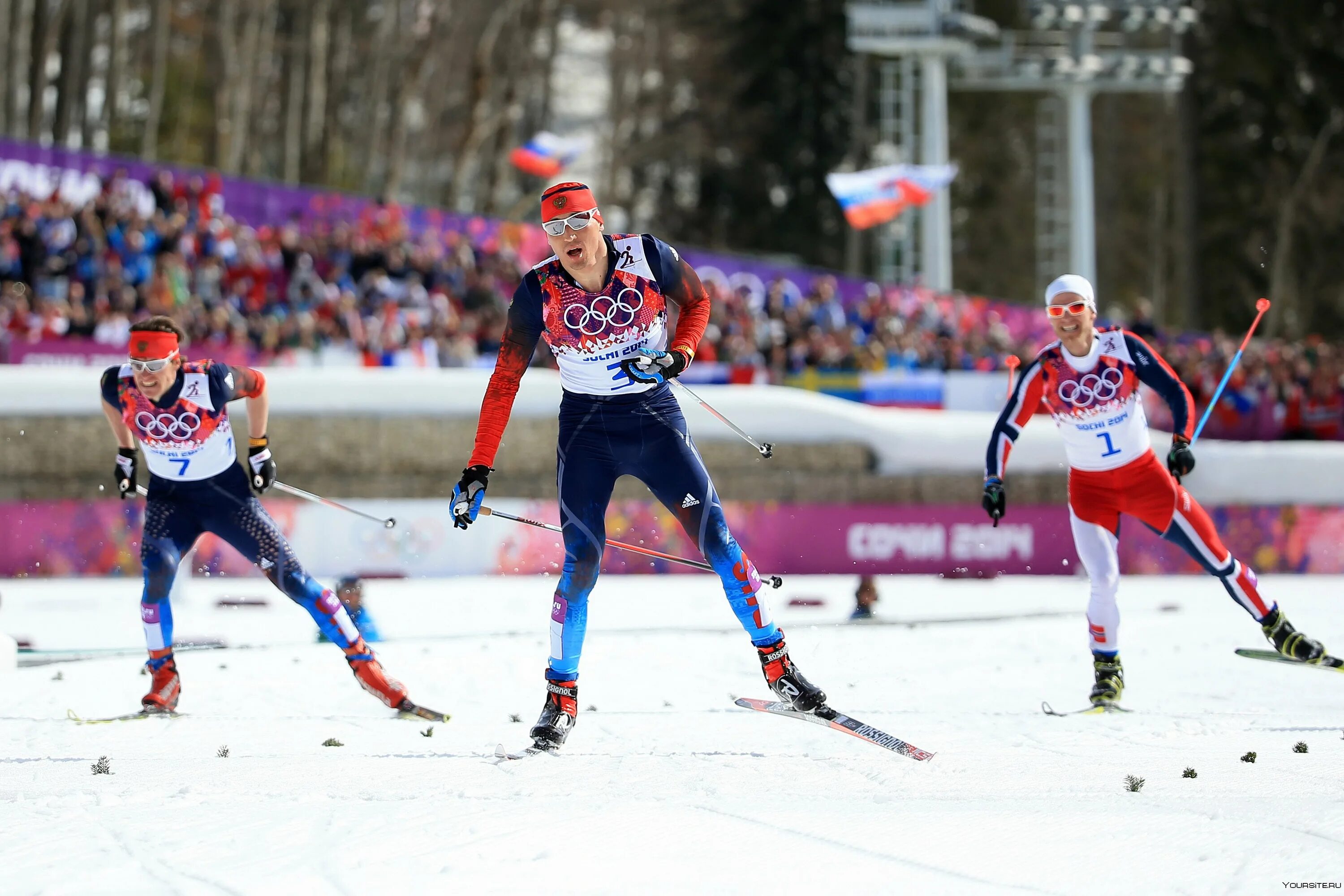 Лыжные гонки Легков. Россия спортивная видео