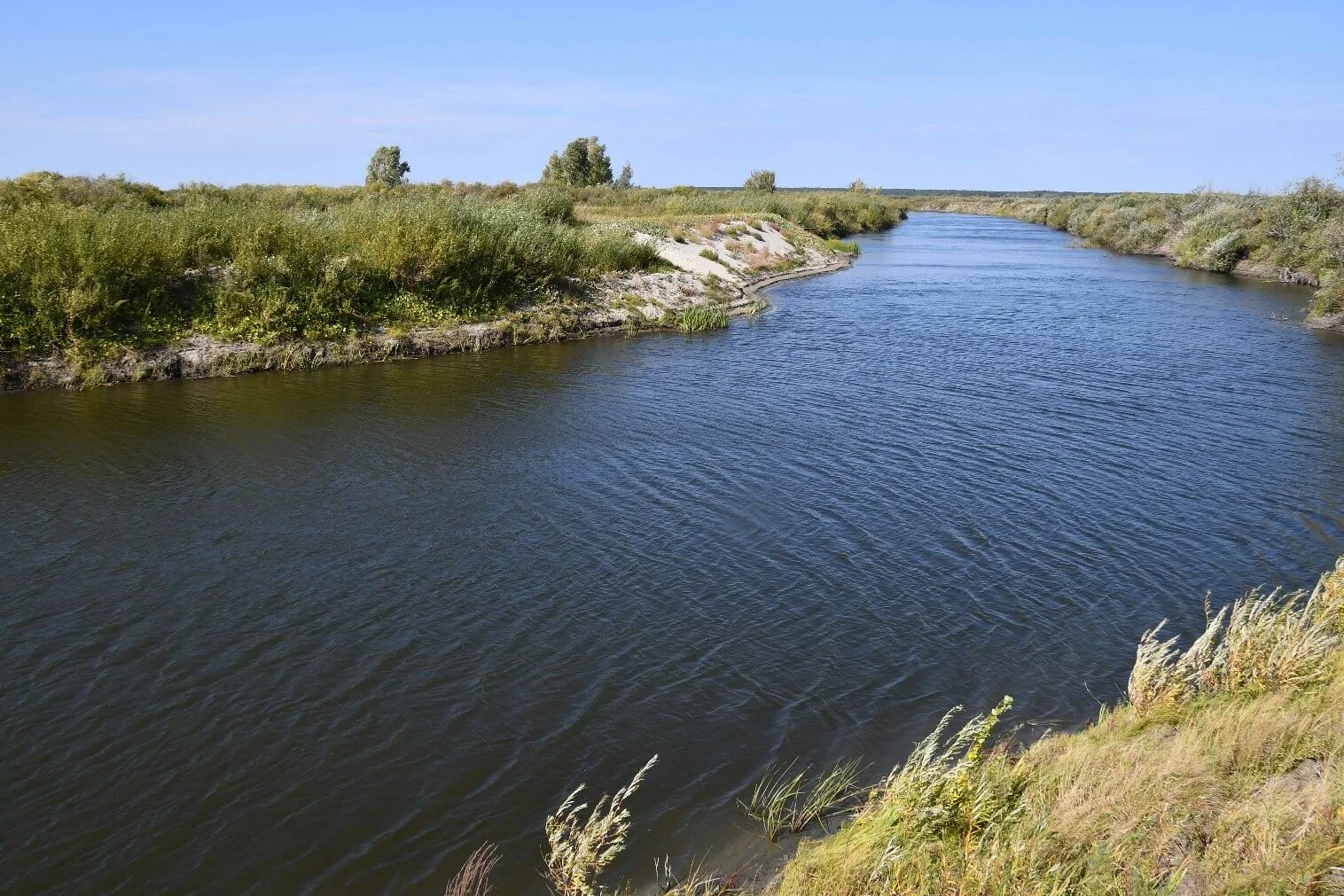 Какая река в кургане курган протекает