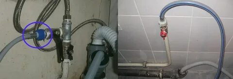 Как подключить стиральную машину напрямую