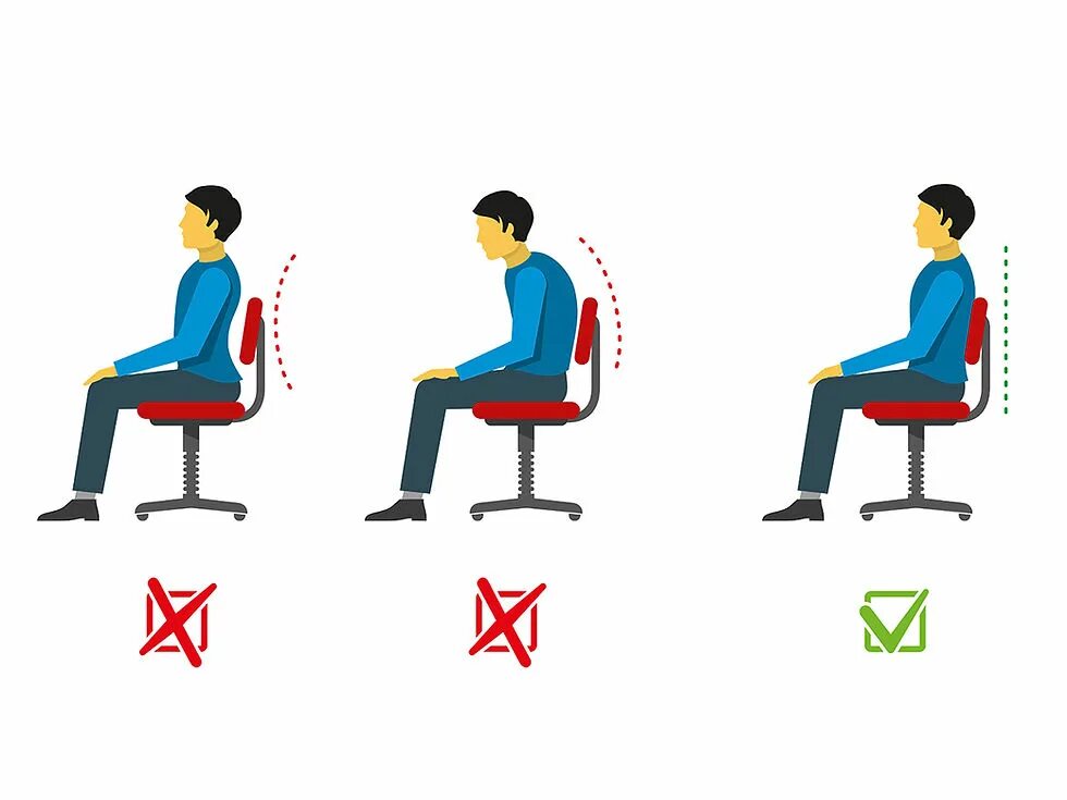 Неправильные сидячие позы. Позвоночник сидя. Осанка вектор. Поза сидя на стуле.