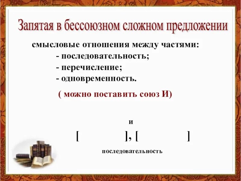 Бессоюзная связь может быть. Запятая в бессоюзном сложном предложении. Смысловые отношения между частями бессоюзного сложного предложения. Смысловые отношения бессоюзных предложений. Смысловые отношения в сложных предложениях.