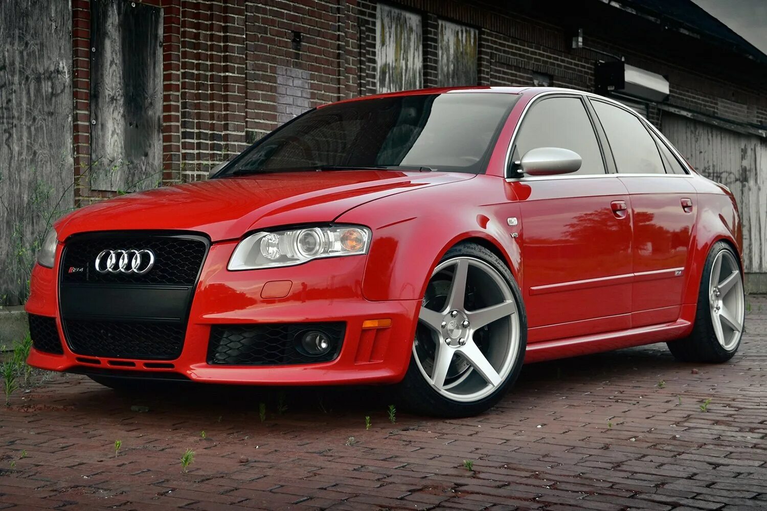 Купить ауди а4 б. Audi s4 b7. Audi a4 b7 te37. Audi a4 b7 Red. Ауди а4 Авант красная.