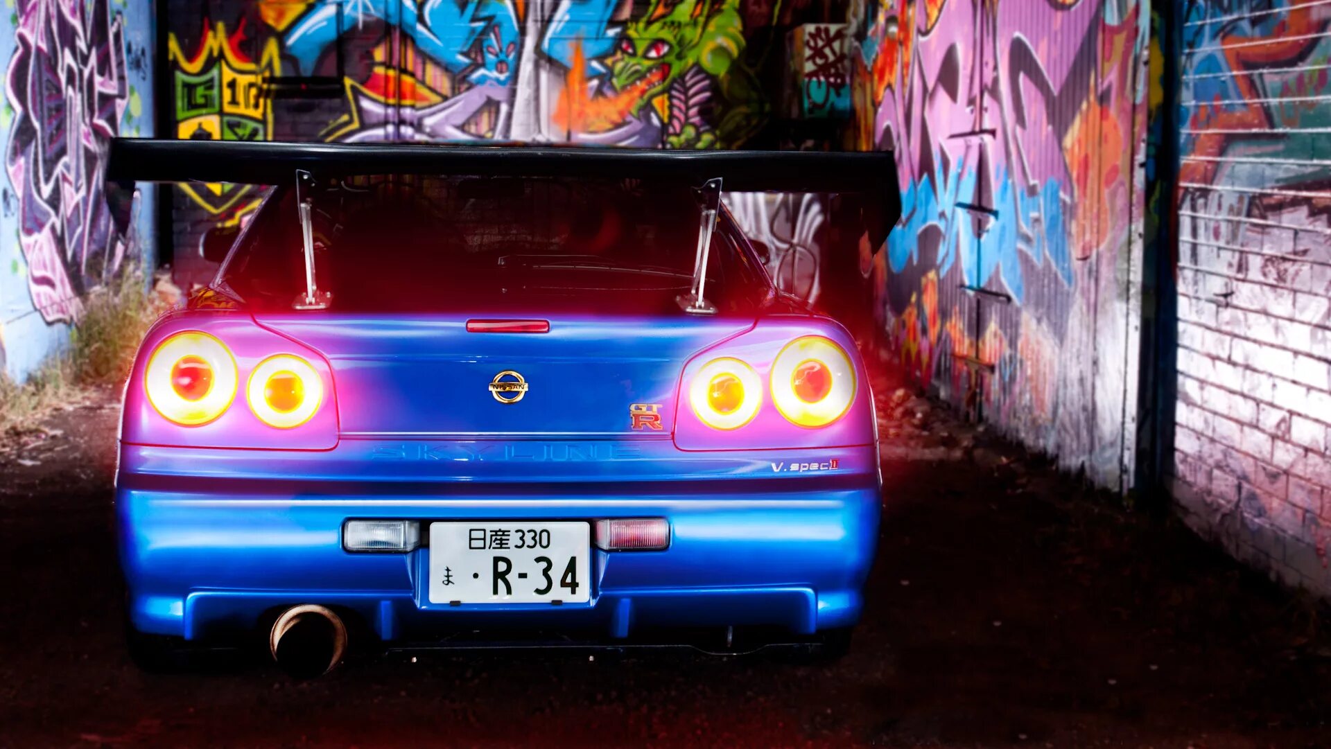 Nissan Skyline r34 неон. Nissan Skyline r34 taillights. Фонари Nissan Skyline r34. R34 GTR Skyline фары.