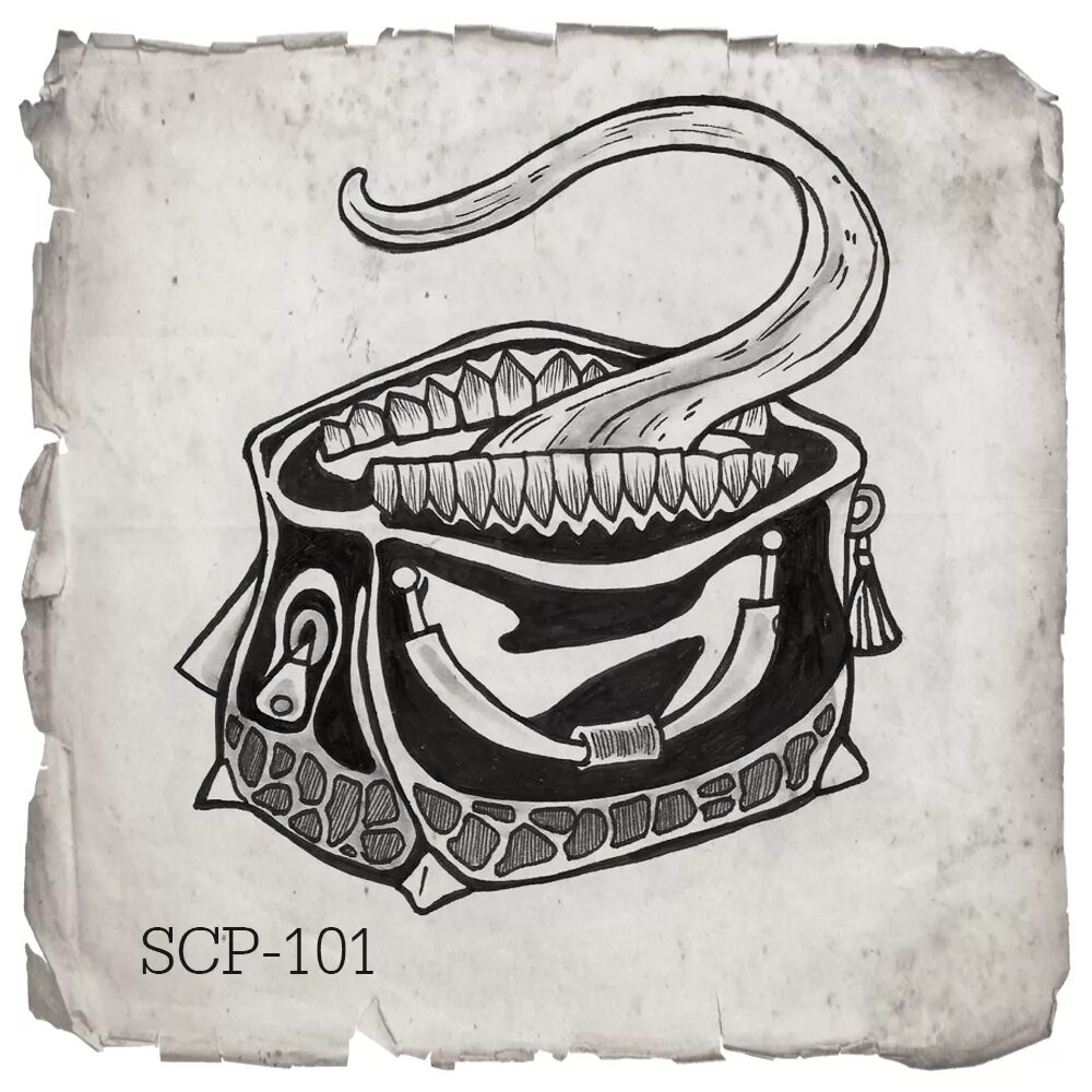 Scp 153. Scp-101 - голодная сумка. сцп 101.