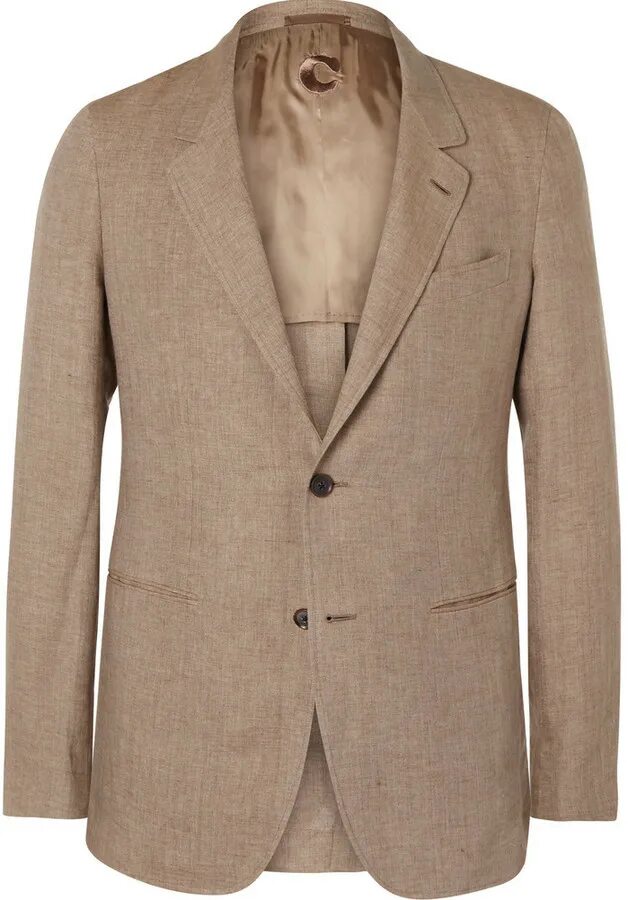 Пиджак лен. Льняной пиджак slim fit h&amp;m. льняной пиджак мужской. светлый пиджак мужской. светло коричневый пиджак мужской.