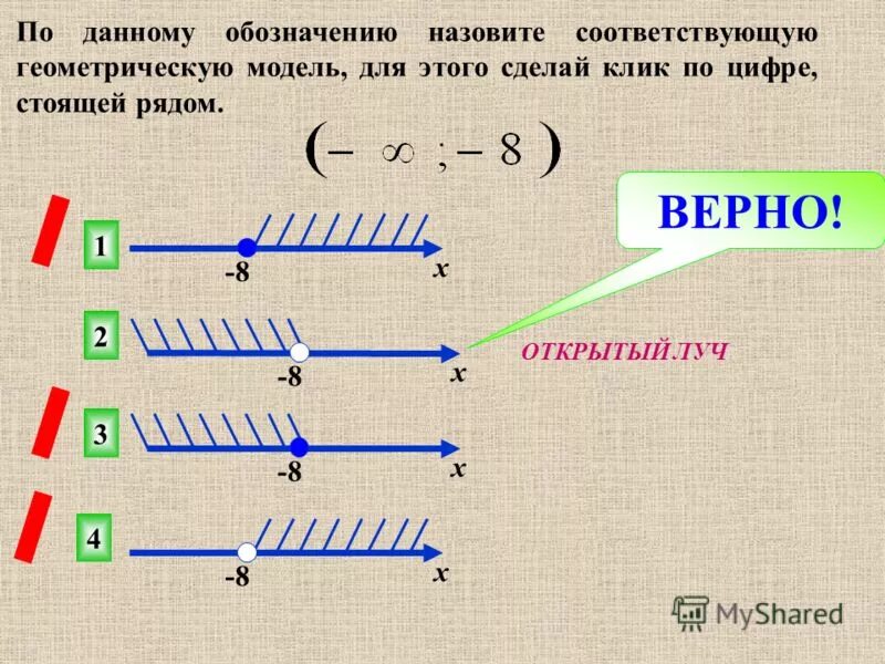 Назовите числовой промежуток соответствующий данной аналитической модели. Отрезок интервал полуинтервал Луч открытый Луч. Числовые промежутки интервал отрезок Луч. Луч интервал полуинтервал отрезок. Геометрическая модель числового промежутка.