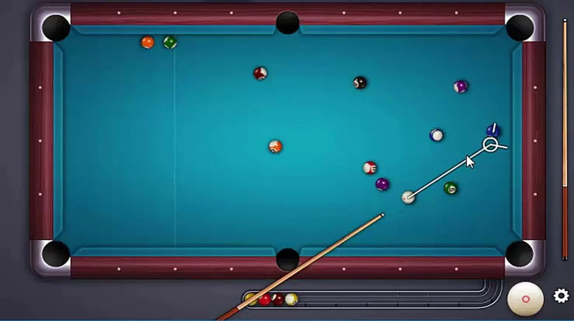 Играть бильярд полном экране. Андроид 8_Ball_Pool_Trickshots. Игра 8 пул бильярд. Бильярд 2d Pool 1996. 8 Ball Pool кии.