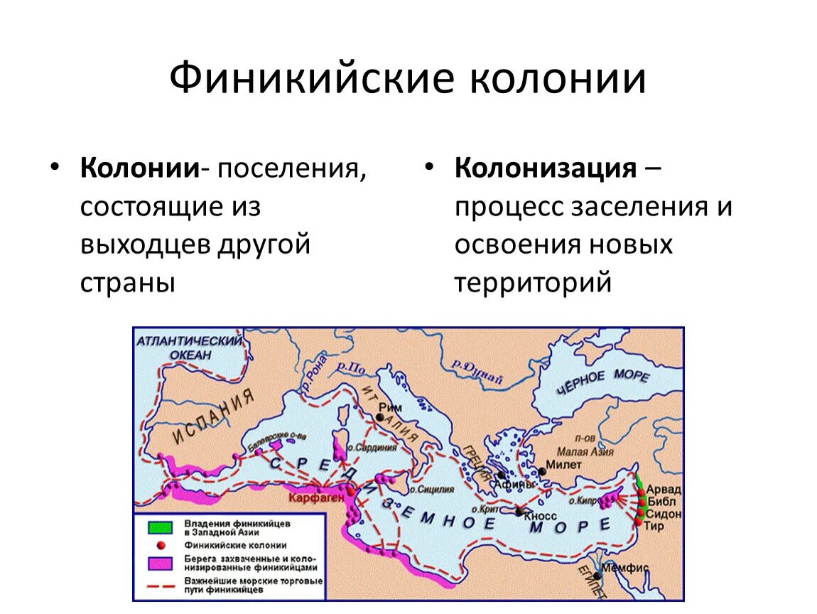 Финикийское государство. Древняя Финикия финикийские колонии. Древняя Финикия и ее колонии карта. Финикийские города метрополии и города колонии. Финикийские мореплаватели 5 класс колонии.