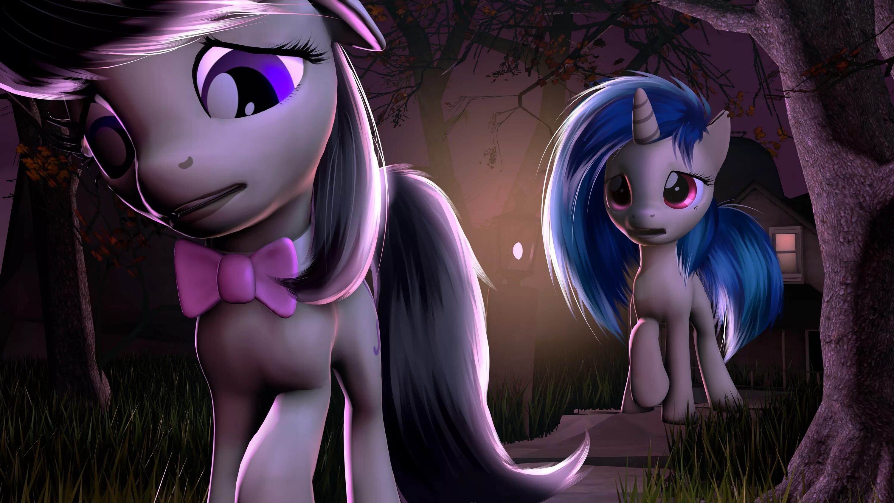 Пон х. Octavia SFM MLP. Vinyl and Octavia.