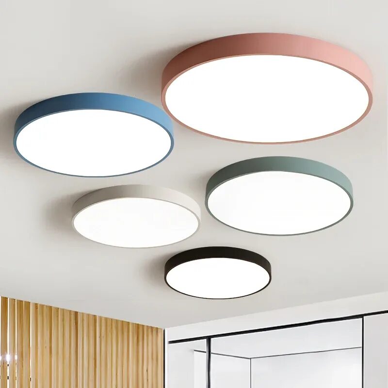 Потолочный светильник Modern Flush Mount Ceiling Light. Потолочный светильник Modern Flush Mount Ceiling Light артикул: 48.154. Светильник светодиодный Ceiling Lamp. Люстра led Ceiling Lamp.