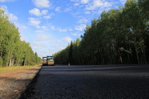 Дороги в новом поселке
